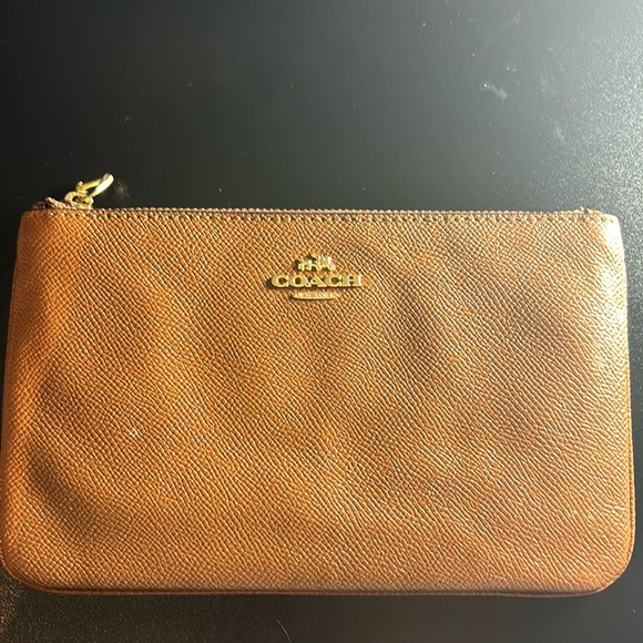 Coach Leather Large Wallet - Picture 1 of 2